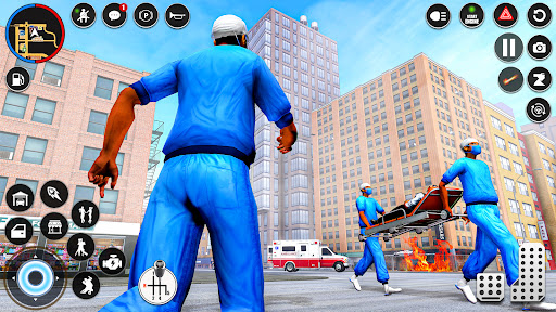 Ambulance Rescue Doctor Games ekran görüntüsü