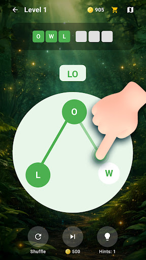 Word Quest: Brain Puzzle Game ekran görüntüsü