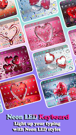 Water Love Live Keyboard ekran görüntüsü