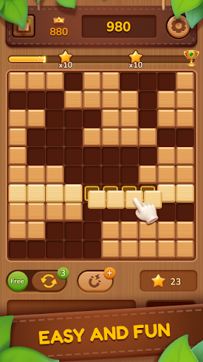 Wood Block Puzzle ekran görüntüsü