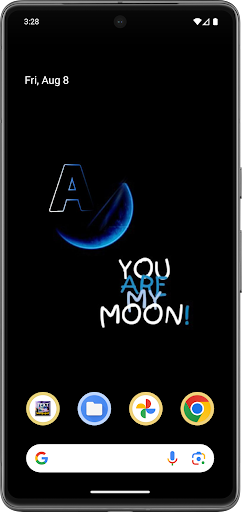 Text on Live Wallpaper ekran görüntüsü