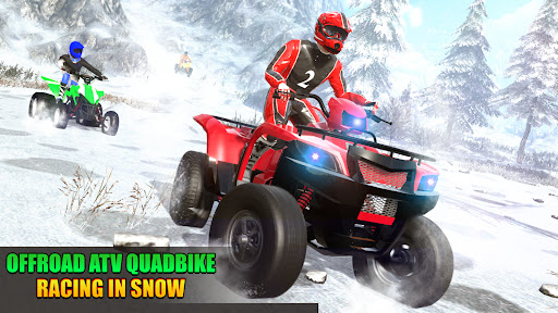 kar bisiklet Yarışı snocross ekran görüntüsü