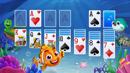 Solitaire - Fishland ekran görüntüsü