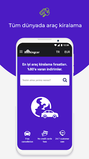 Bookingcar - araba kiralama ekran görüntüsü