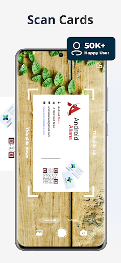 Visiting Card Scanner ekran görüntüsü