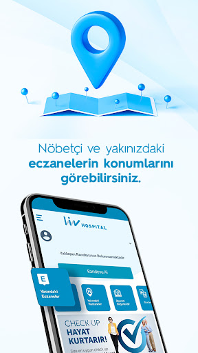 Liv Hospital ekran görüntüsü