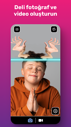 Mavi Çizgi: Face Scanner ekran görüntüsü