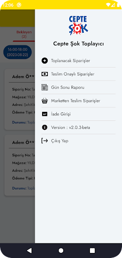 Cepte Şok Toplayıcı ekran görüntüsü