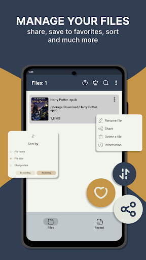 Epub Reader ekran görüntüsü