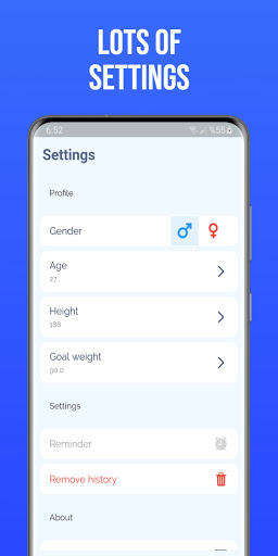 Weight Tracker ekran görüntüsü