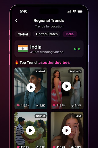 TrendSense:Viral Trends Finder ekran görüntüsü