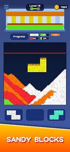 Pixel Tumble: Sand Puzzle ekran görüntüsü