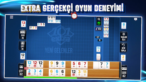 101 Yüzbir Okey Extra - Online ekran görüntüsü