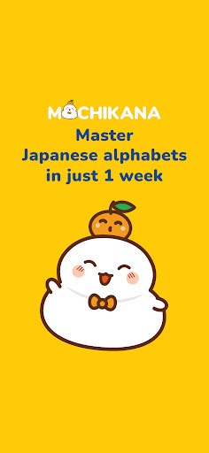 MochiKana Learn Hiragana ekran görüntüsü