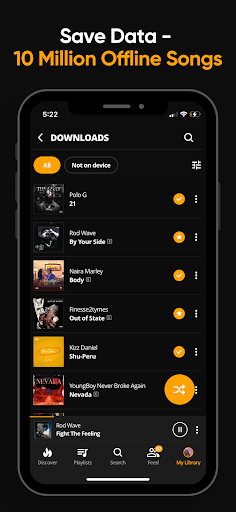 Audiomack: Müzik İndirici ekran görüntüsü