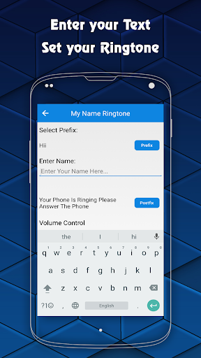 Name Ringtone Maker ekran görüntüsü