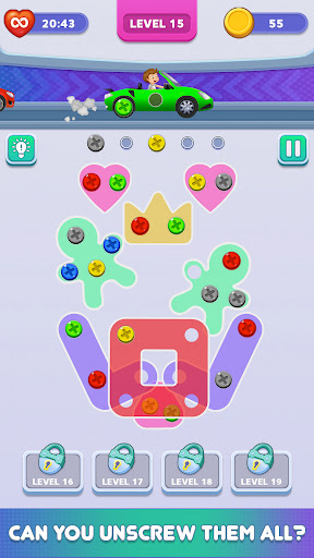 Screw Nut Bolt Puzzle ekran görüntüsü