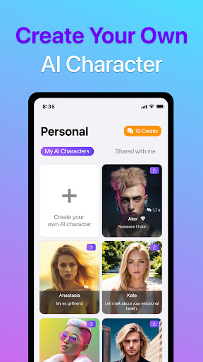 Chatty: AI Roleplay Characters ekran görüntüsü