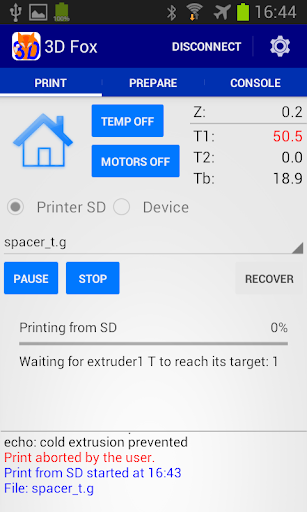 3D Fox - 3D Printer / CNC Cont ekran görüntüsü