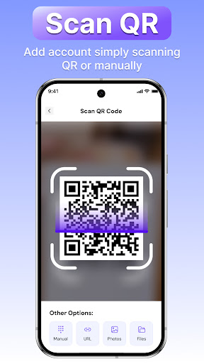 Authenticator App, OTP manager ekran görüntüsü