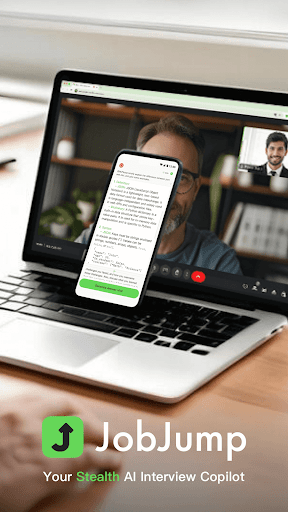 JobJump: AI Interview Sidekick ekran görüntüsü