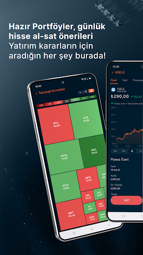 Piapiri Borsa Hisse Alım Satım ekran görüntüsü