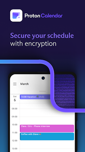 Proton Calendar: Secure Events ekran görüntüsü