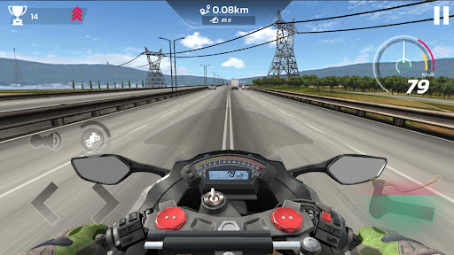Traffic Moto Rider City ekran görüntüsü