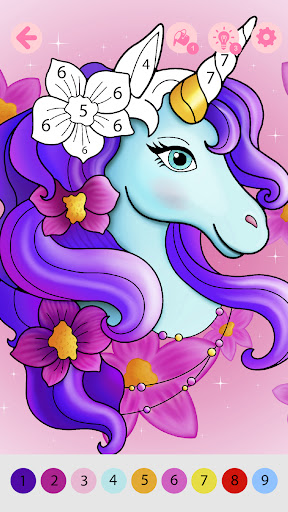 My Little Unicorn by Numbers ekran görüntüsü