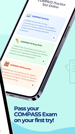 COMPASS Practice Test ekran görüntüsü