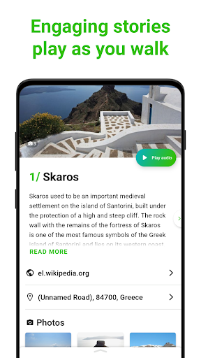 Santorini SmartGuide ekran görüntüsü