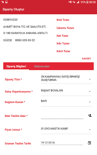 Dyobil ekran görüntüsü