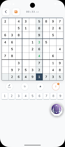 Zen Sudoku: Classic Puzzle ekran görüntüsü