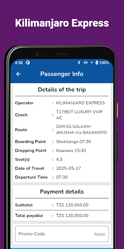 Kilimanjaro Express ekran görüntüsü