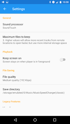 Music Speed Changer (Classic) ekran görüntüsü
