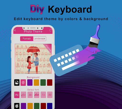 Photo Keyboard Theme 2025 ekran görüntüsü