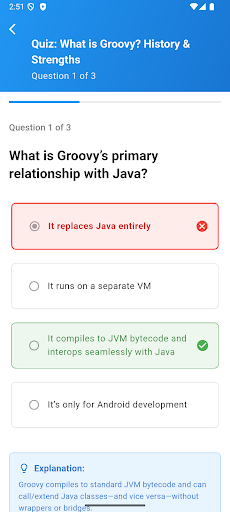 Learn Groovy Programming ekran görüntüsü
