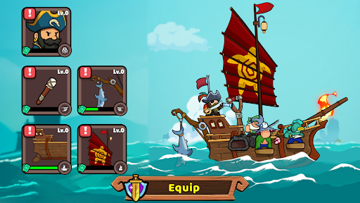 Pirate King: Tap Idle RPG ekran görüntüsü