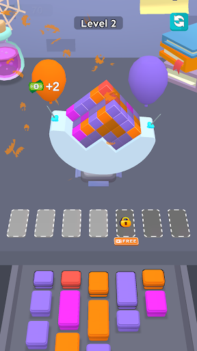 Cube Tower Puzzle ekran görüntüsü