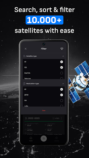 Satellite Tracker ISS Live Map ekran görüntüsü