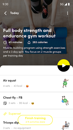 SAUTER FITNESS ekran görüntüsü
