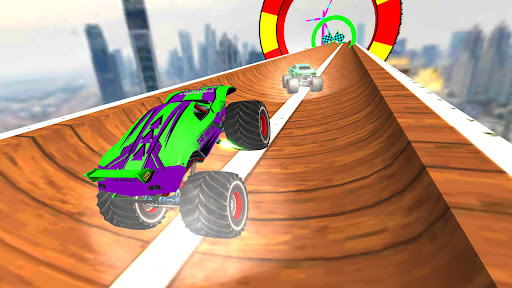 Monster Truck: Stunt Racing 3d ekran görüntüsü