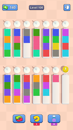 Yarn Sort Puzzle ekran görüntüsü