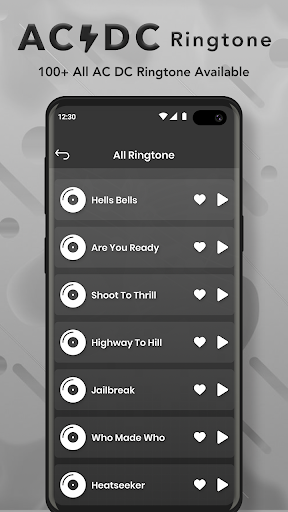 AC DC Ringtones ekran görüntüsü