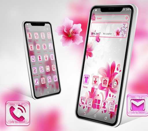 Soft Flower Launcher Theme ekran görüntüsü