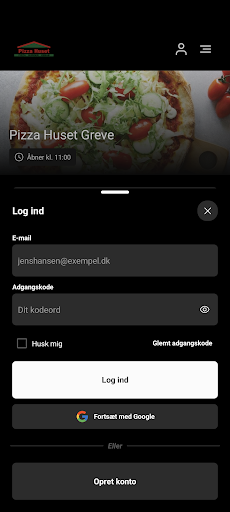Pizza Huset ekran görüntüsü