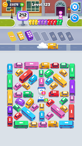 Bus Go: Color Car Sort Puzzle ekran görüntüsü