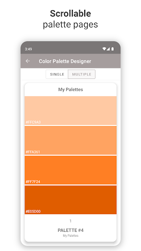 Color Palette Designer ekran görüntüsü