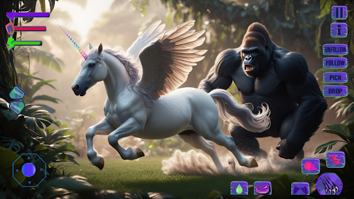 Uçan Tek Boynuzlu Pony Oyunum ekran görüntüsü