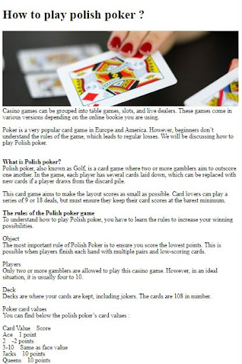 How to Play Poker ekran görüntüsü